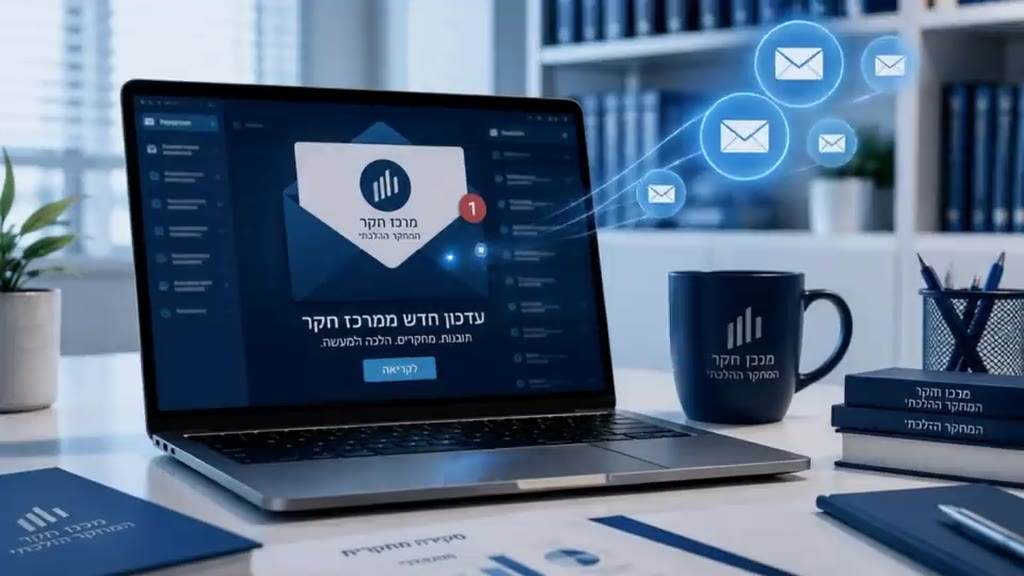 עדכון מייל ממרכז חקר